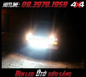 Picture xe hơi, xe bán tải độ đẹp và đẹp mắt với đèn led bar ở Tp.HCM