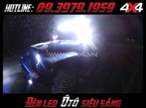 Đèn led ligh bar không chỉ chiếu sáng mà còn trang trí cho xe bán tải ngầu và ngầu hơn