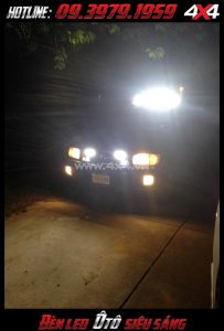 Đèn led bar là một trong các mẫu đèn led được độ nhiều nhất cho xe bán tải