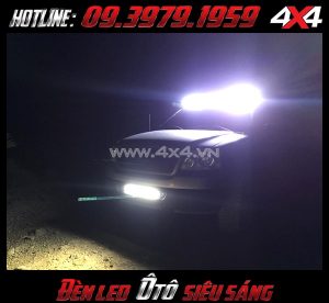 Image: Để trợ sáng tốt một vài bạn có thể trang bị đèn led light bar cho mình