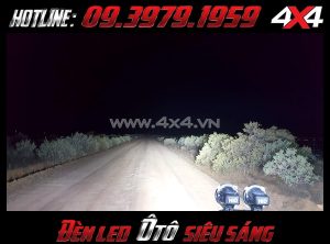 Image đèn led độ: Đèn led bar không những trợ sáng tốt mà còn trang trí vô vùng đẳng cấp cho xe bán tải