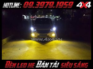 Đèn led khá sáng độ cho xe bán tải tại Tp.HCM